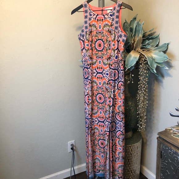 Floral Medallion Maxi Dress | Poshmark